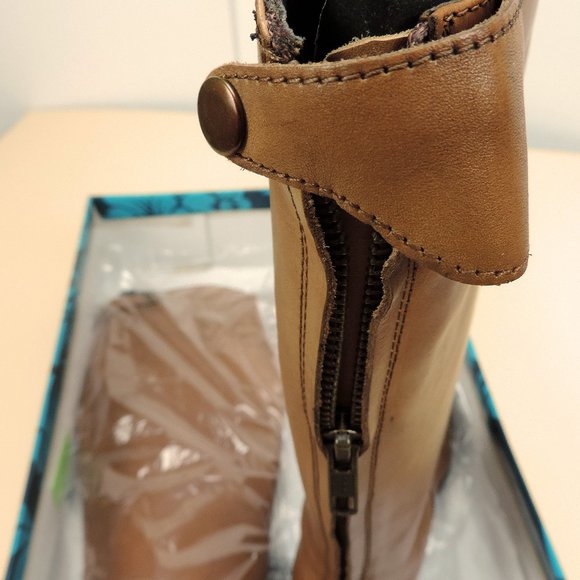 Seychelles Event Leather Riding Boots Brown 6 NIB - Picture 3 of 8